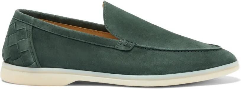 Scarosso Ludovico suède loafers Groen