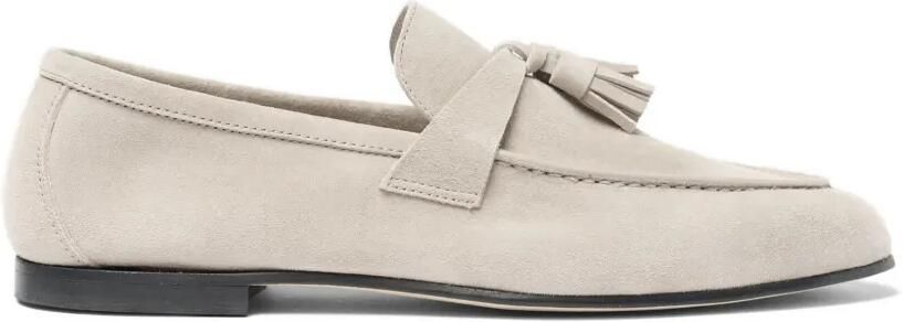 Scarosso Luisa loafers met kwastje Beige
