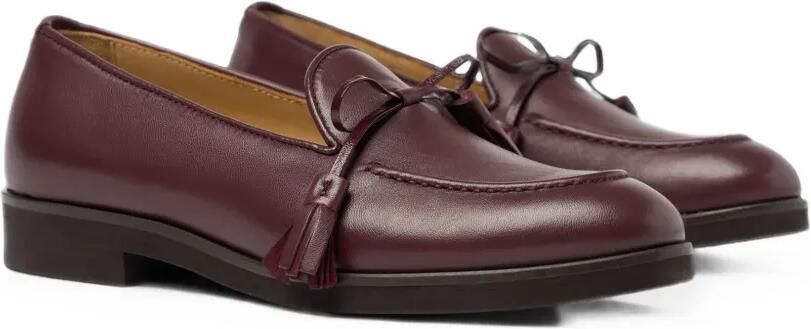 Scarosso Madison loafers met kwastje Rood - Foto 4