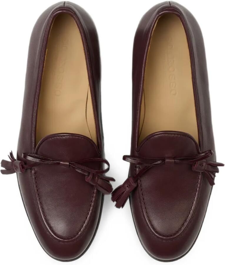 Scarosso Madison loafers met kwastje Rood - Foto 2