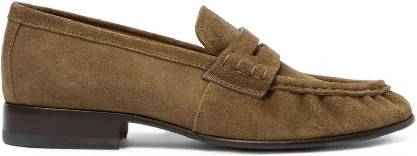 Scarosso Mar suède penny loafers Bruin