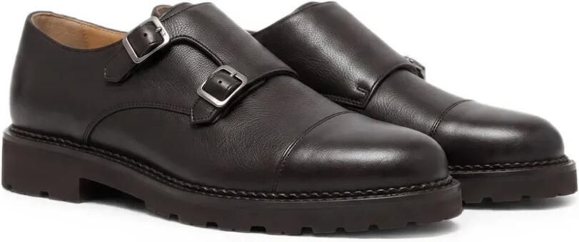 Scarosso Oswald double monk-schoenen Bruin - Foto 4