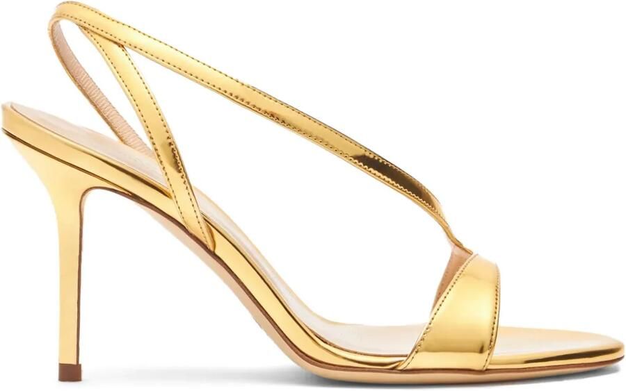Scarosso Paula sandalen met bandjes Goud