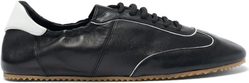 Scarosso Riley leren sneakers Zwart