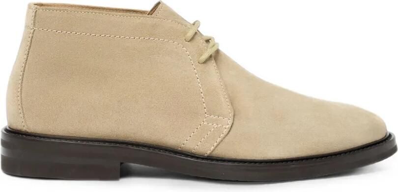 Scarosso Roger suède chukka laarzen Beige