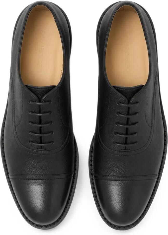 Scarosso Rupert oxford schoenen van gehamerd leer Zwart - Foto 3