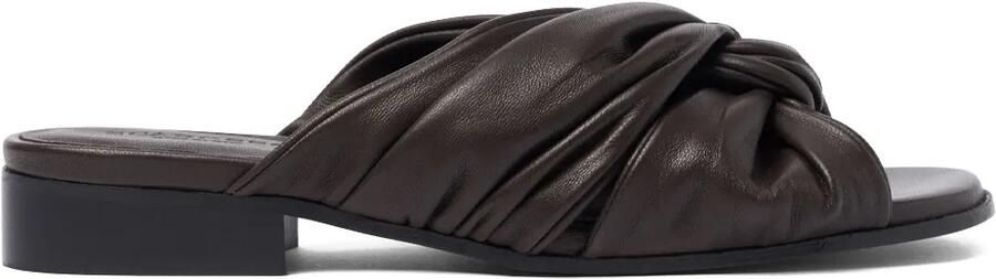 Scarosso Sandalen met geknoopt detail Bruin