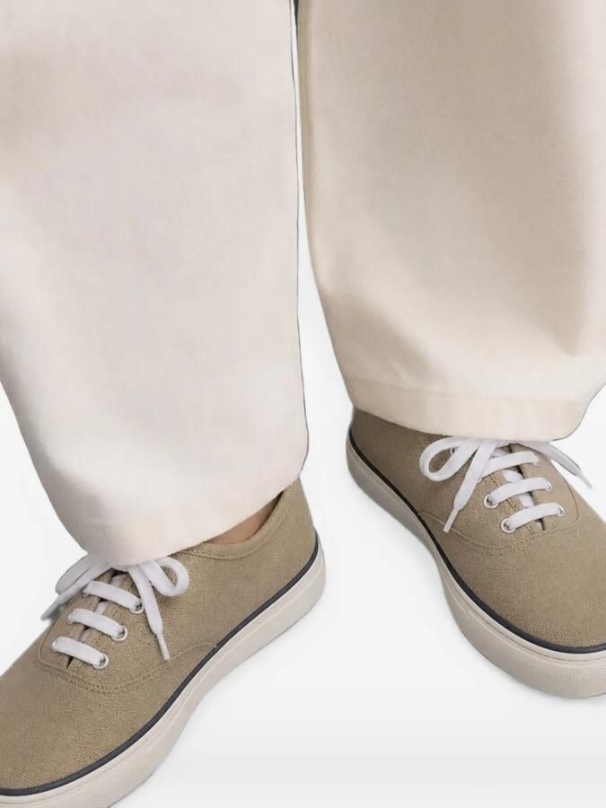 Scarosso Sirio katoenen sneakers Beige - Foto 3