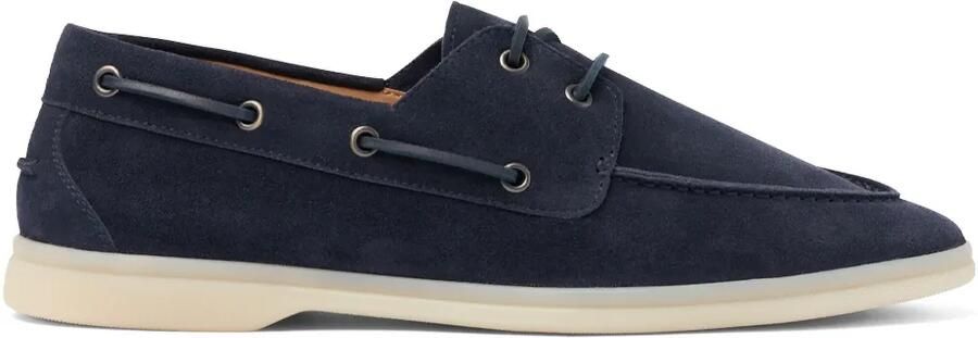 Scarosso Suède bootschoenen Blauw
