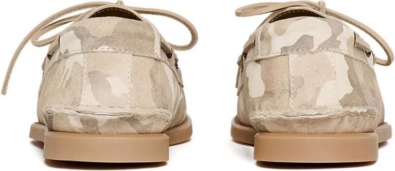 Scarosso Suède bootschoenen met camouflageprint Beige - Foto 3
