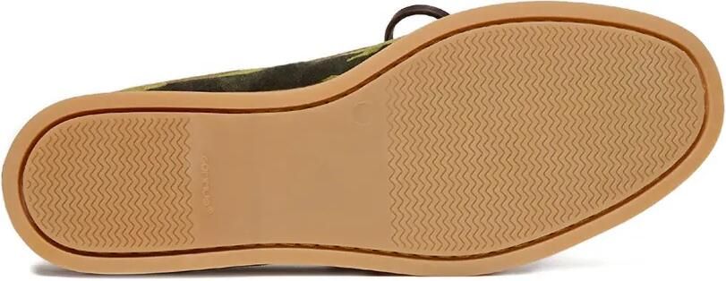 Scarosso Suède bootschoenen met camouflageprint Bruin - Foto 4