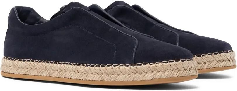 Scarosso Suède espadrilles Blauw - Foto 3