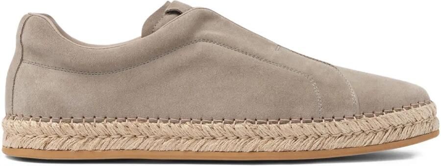 Scarosso Suède espadrilles Grijs