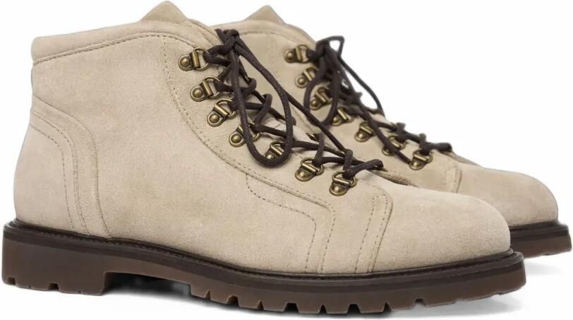Scarosso Theodore suede hiking boots Beige - Foto 2