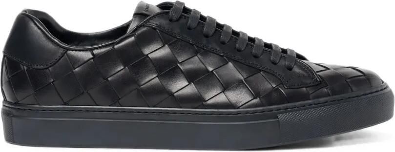 Scarosso Ugo handgeweven sneakers Zwart