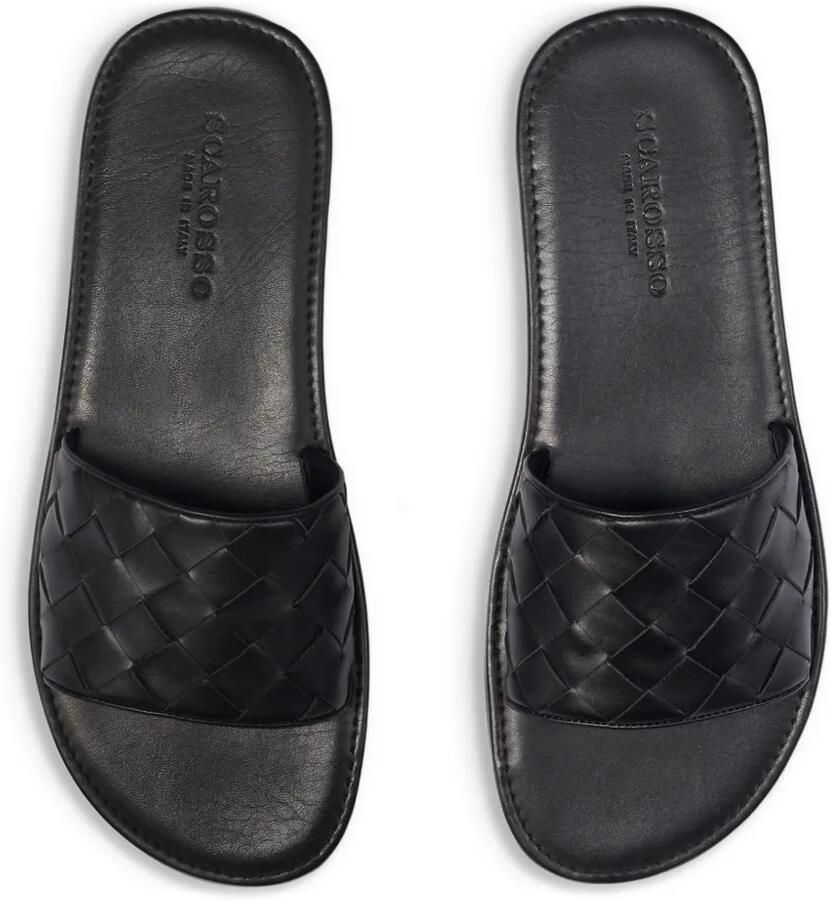 Scarosso Ulisses slippers Zwart - Foto 2