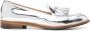 Scarosso Sienna loafers van lakleer Zilver - Thumbnail 1