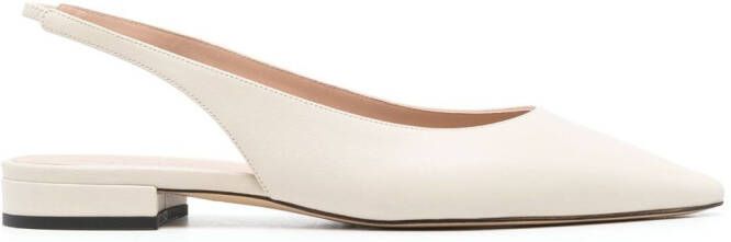 Scarosso Slingback ballerina's Beige