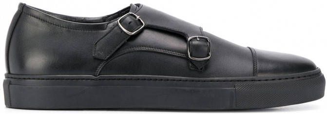 Scarosso Sneakers met gespsluiting Zwart