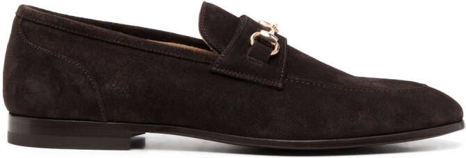 Scarosso Suède loafers Bruin