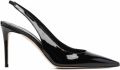 Scarosso Sutton leren pumps Zwart - Zwart