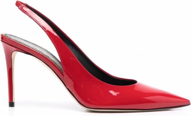 Scarosso Sutton pumps Rood