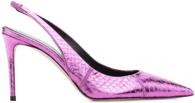 Scarosso Sutton stiletto pumps Roze