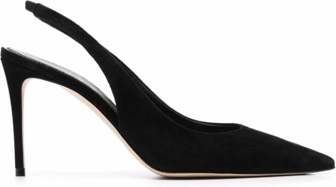 Scarosso Sutton suède pumps Zwart