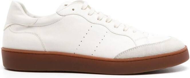 Scarosso Umberto leren sneakers Wit