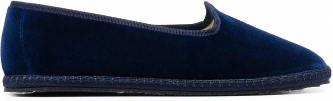 Scarosso Valentina slip-on slippers Blauw