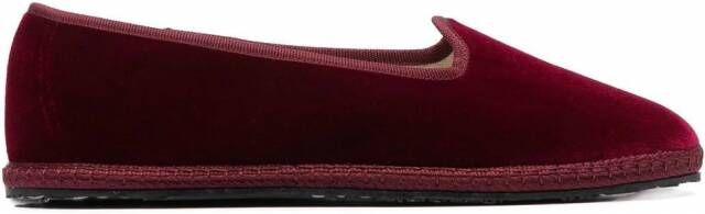 Scarosso Valentina slip-on slippers Rood