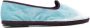 Scarosso Valentino fluwelen slippers Blauw - Thumbnail 1