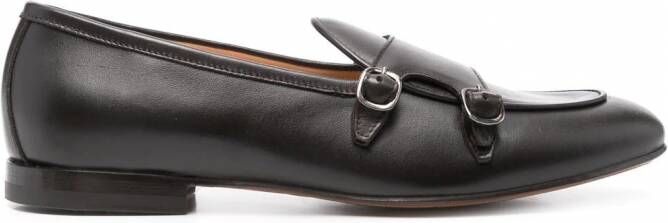 Scarosso Virginia leren loafers Bruin