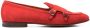 Scarosso Virginia suède loafers Rood - Thumbnail 1