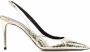 Scarosso x Brian Atwood Sutton slingback pumps Goud - Thumbnail 1