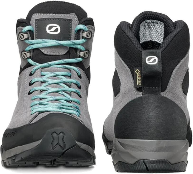 SCARPA Leren laarzen Grijs