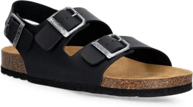 Scholl AXEL sandalen met gespsluiting en hielbandje Zwart - Foto 2