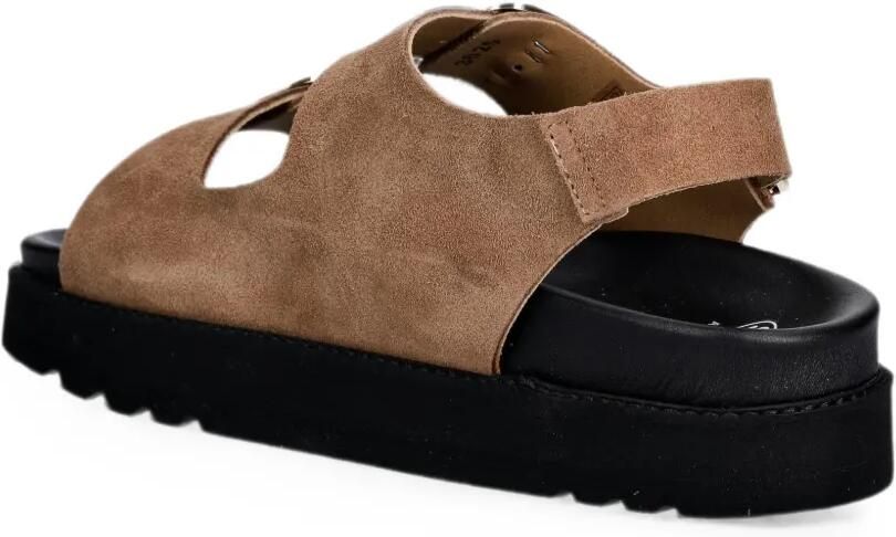 Scholl Blake sandalen met plateauzool en gesp Beige - Foto 3