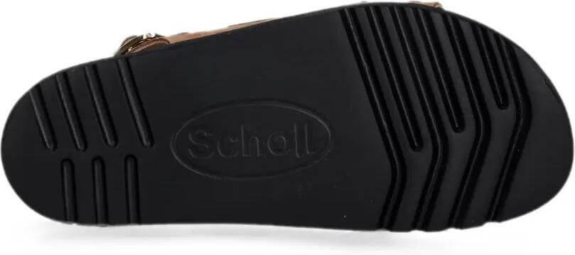 Scholl Blake sandalen met plateauzool en gesp Beige - Foto 5