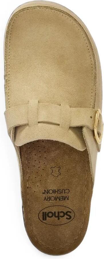 Scholl Bora platte muiltjes met gespsluiting Beige - Foto 4