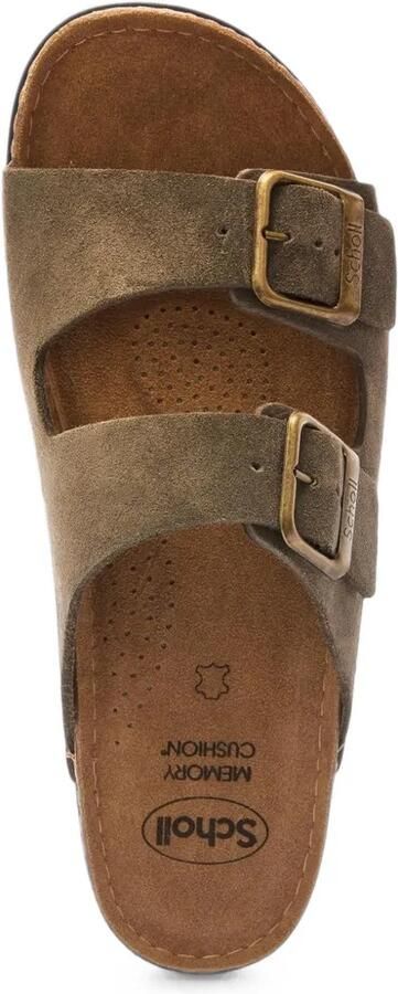 Scholl Bora sandalen met gespsluiting Groen - Foto 4