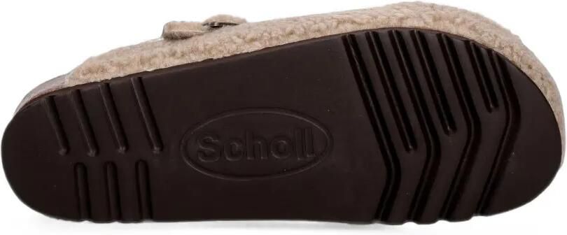 Scholl Camille muiltjes met gespsluiting Beige - Foto 5