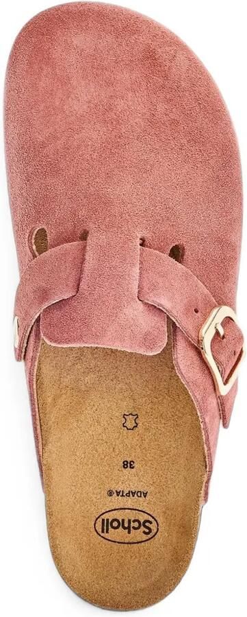 Scholl Fae slippers met gespsluiting Roze - Foto 4
