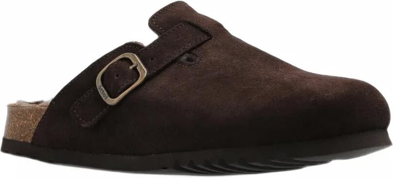 Scholl Fae New F muiltjes met gesp Bruin - Foto 5