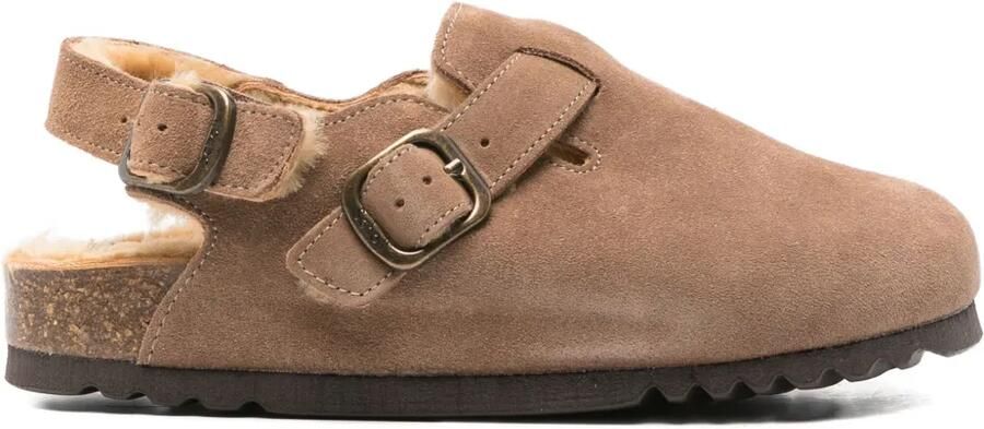 Scholl Fae muiltjes met gesp Beige