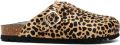 Scholl Fae muiltjes met luipaardprint Beige - Beige
