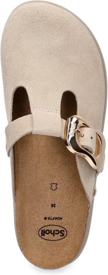 Scholl Flora leren muiltjes Beige - Foto 4