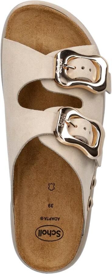 Scholl Flora platte sandalen met studs Wit