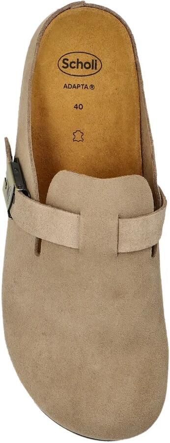 Scholl Grace muiltjes met gespbandje Beige - Foto 3