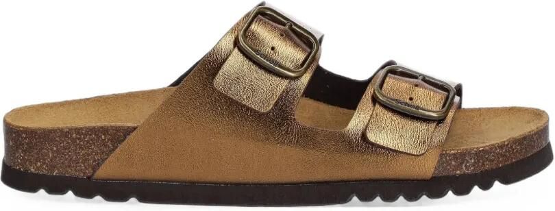 Scholl Josephine platte sandalen Goud - Foto 5